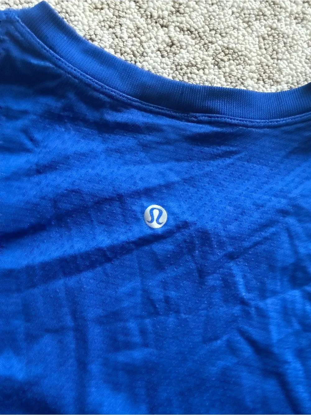 Lululemon Swiftly Tech Long Sleeve 2.0 in a royal blue